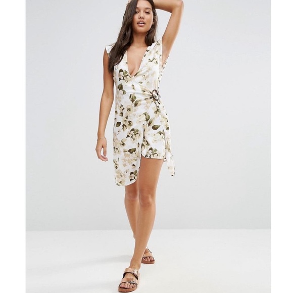 Zulu & Zephyr Dresses & Skirts - Zulu & Zephyr Botanic Floral Wrap Dress